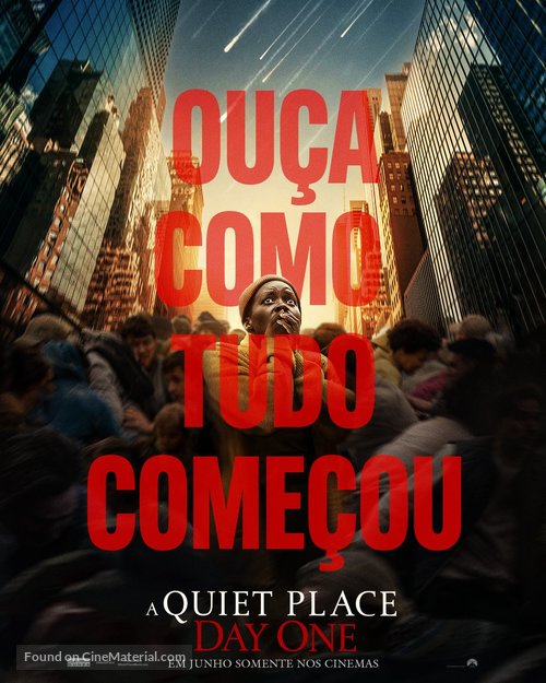 A Quiet Place: Day One - Brazilian Movie Poster