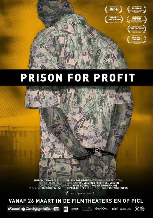 Prison for Profit - Dutch Movie Poster