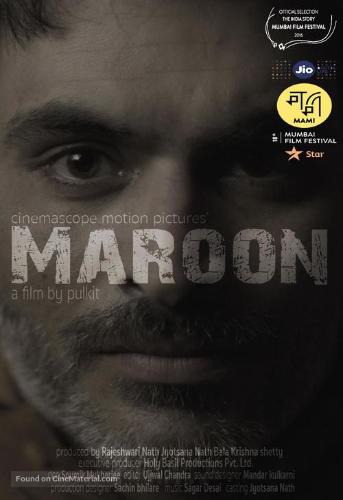 Maroon - Indian Movie Poster