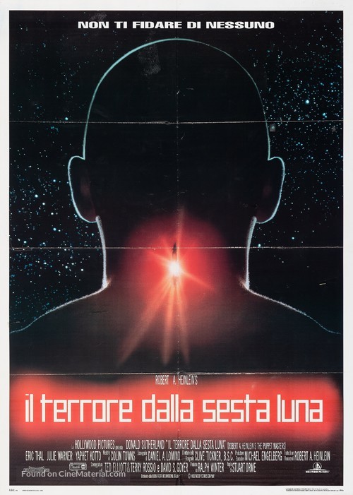 The Puppet Masters - Italian Movie Poster