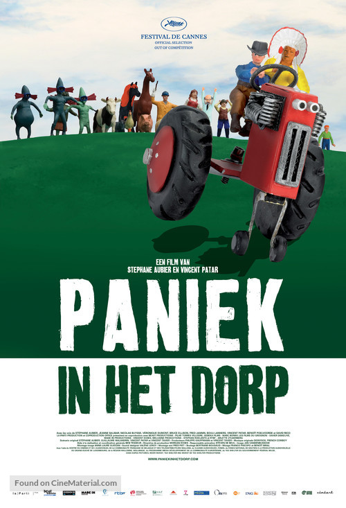 Panique au village - Dutch Movie Poster