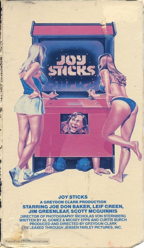 Joysticks - VHS movie cover