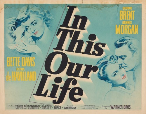 In This Our Life - Movie Poster