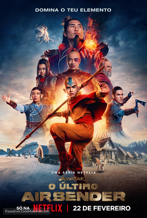 &quot;Avatar: The Last Airbender&quot; - Portuguese Movie Poster