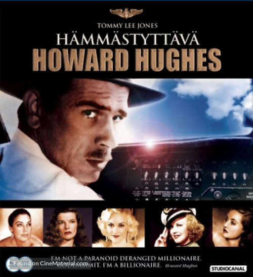 The Amazing Howard Hughes - Finnish Blu-Ray movie cover