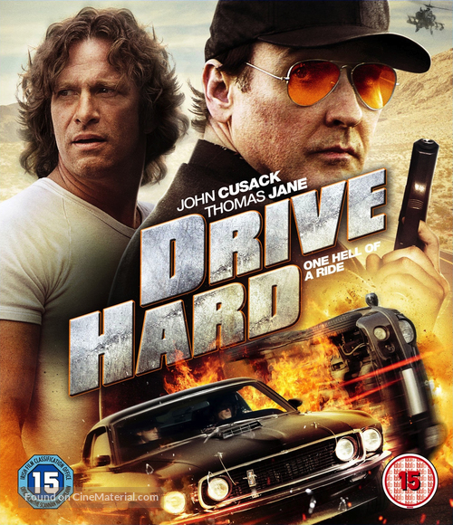 Drive Hard - British Blu-Ray movie cover