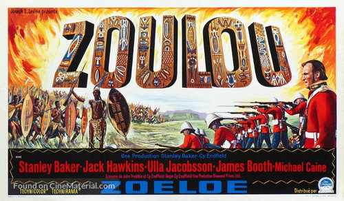 Zulu - Belgian Movie Poster