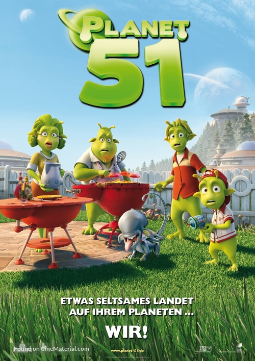 Planet 51 - German Movie Poster