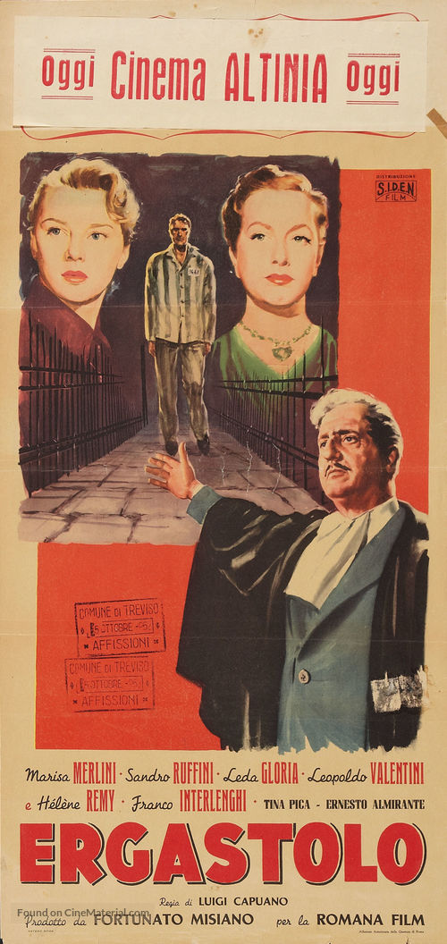 Ergastolo - Italian Movie Poster