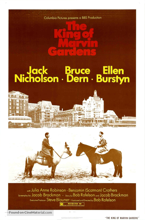 The King of Marvin Gardens - Movie Poster