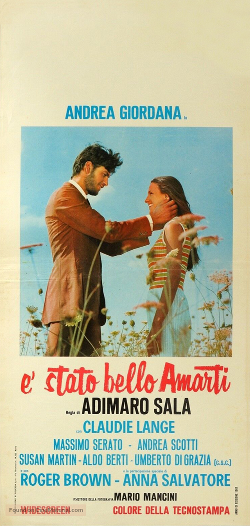 &Egrave; stato bello amarti - Italian Movie Poster