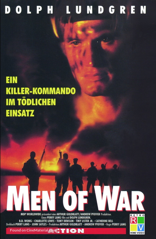 Men Of War - German Movie Poster