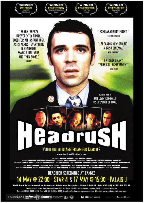 Headrush - British Movie Poster