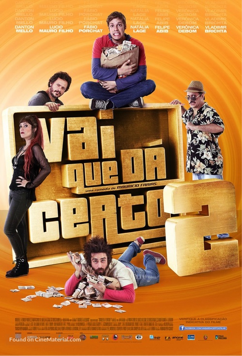 Vai que D&aacute; Certo 2 - Brazilian Movie Poster