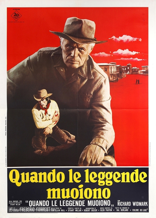 When the Legends Die - Italian Movie Poster