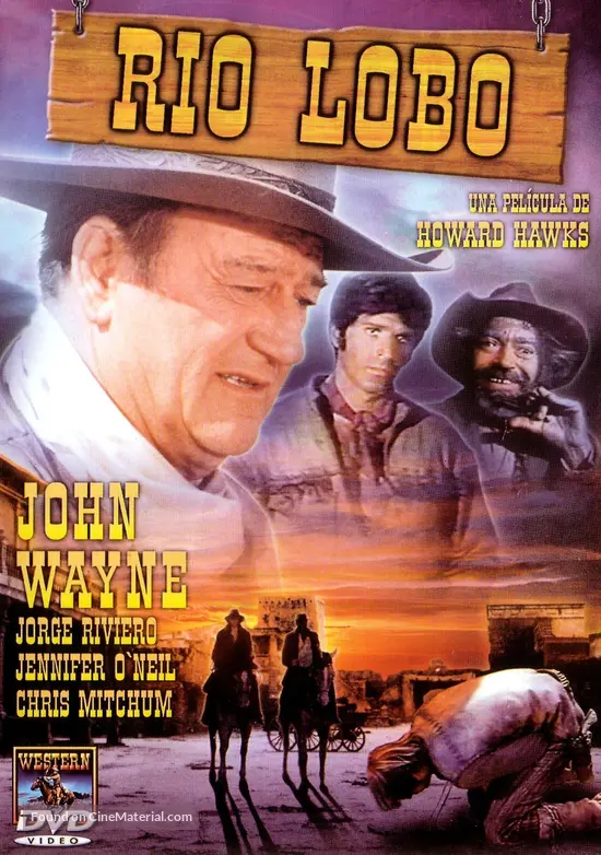 Rio Lobo 1970 Spanish Movie Cover Rio Lobo 1970 Spanish Movie Cover