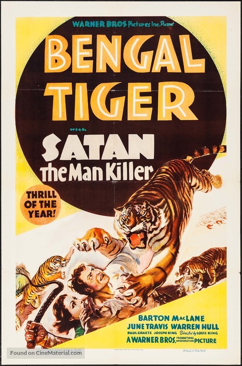 Bengal Tiger - Movie Poster