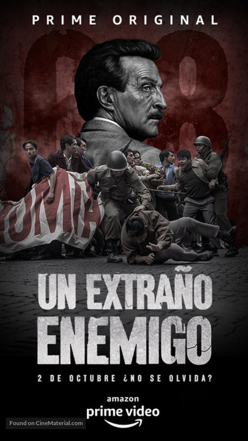 &quot;Un extra&ntilde;o enemigo&quot; - Mexican Movie Poster