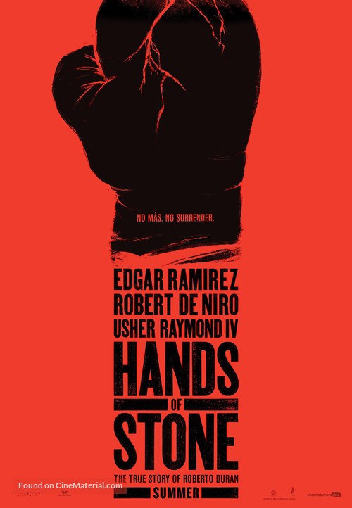 Hands of Stone - Canadian Movie Poster