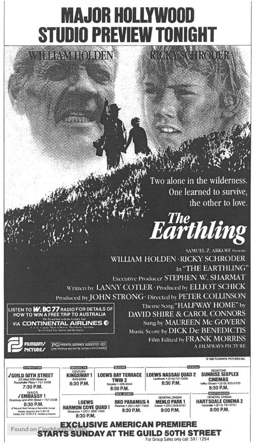 The Earthling - poster