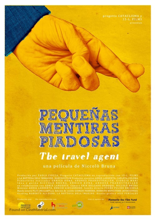 Peque&ntilde;as mentiras piadosas - Spanish Movie Poster