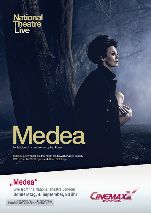 National Theatre Live: Medea - German Movie Poster