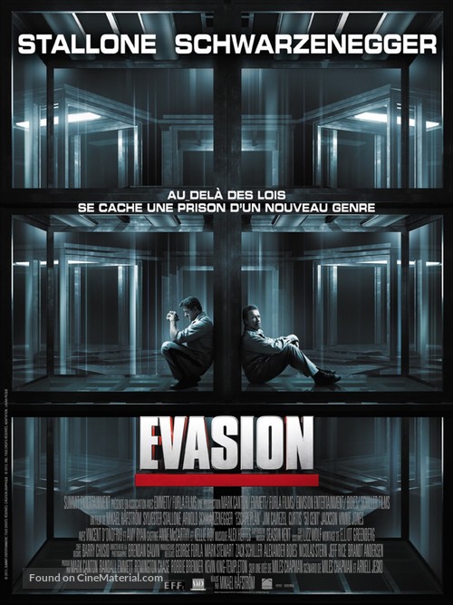 Escape Plan - French Movie Poster