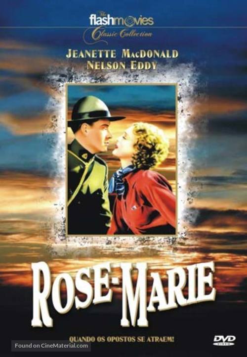 Rose-Marie - Brazilian DVD movie cover