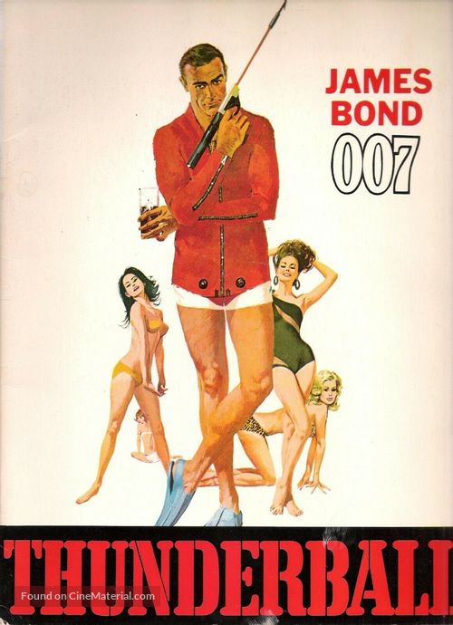 Thunderball - Japanese Movie Cover