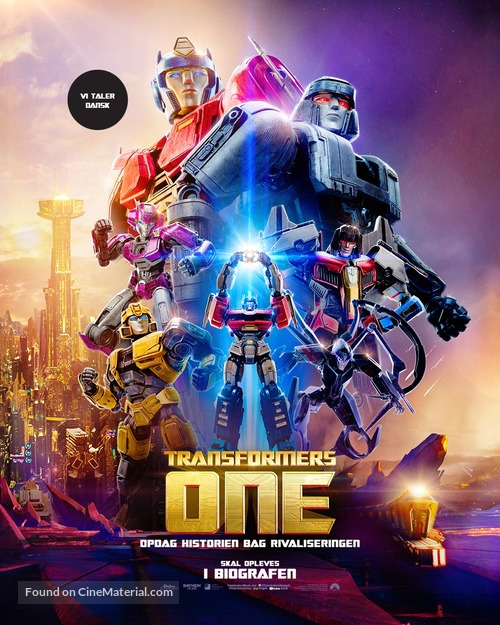 Transformers One - Danish Movie Poster