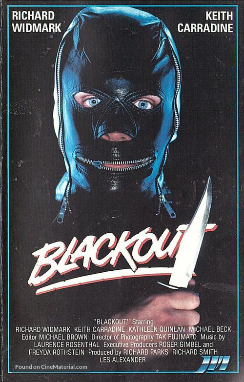 Blackout - Finnish VHS movie cover