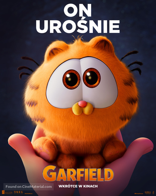 The Garfield Movie - Polish Movie Poster