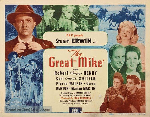 The Great Mike - Movie Poster