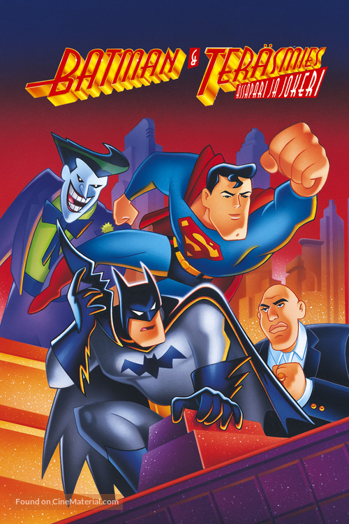 The Batman/Superman Movie - Finnish DVD movie cover
