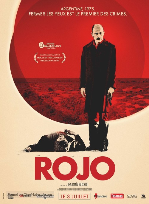 Rojo - French Movie Poster