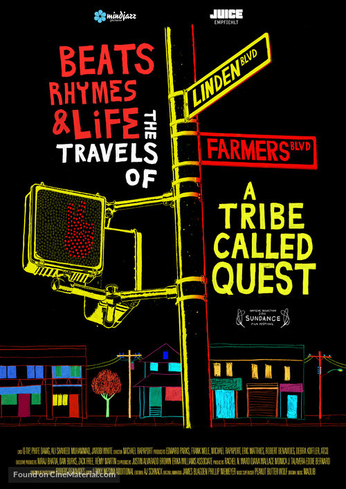 Beats Rhymes &amp; Life: The Travels of a Tribe Called Quest - German Movie Poster