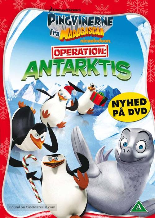 &quot;The Penguins of Madagascar&quot; - Danish DVD movie cover