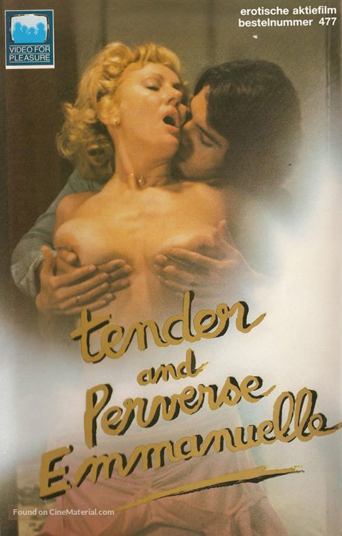 Tendre et perverse Emanuelle - Dutch VHS movie cover