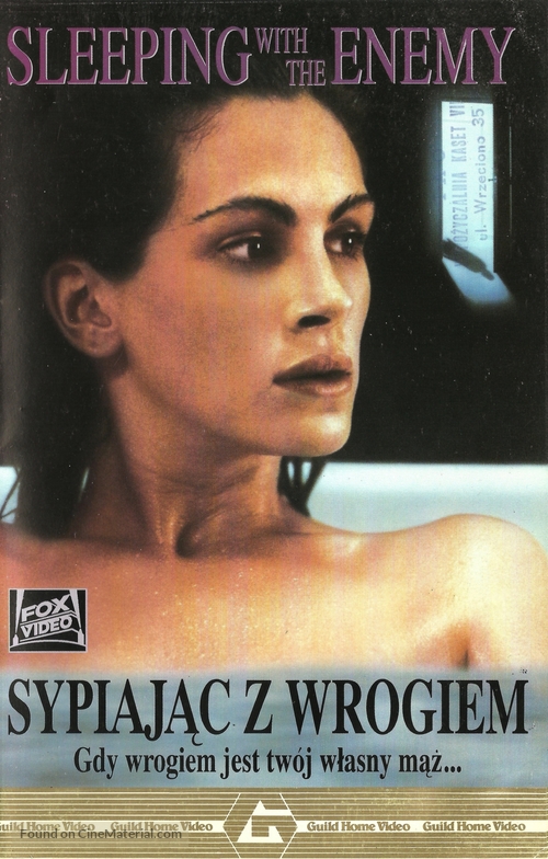 Sleeping with the Enemy - Polish VHS movie cover