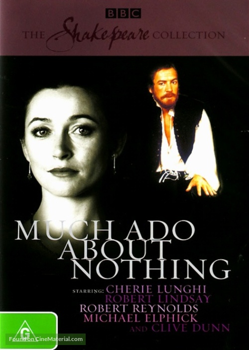 Much Ado About Nothing - Australian DVD movie cover