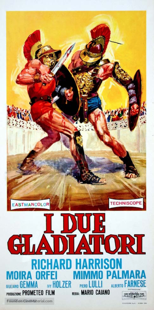 I due gladiatori - Italian Movie Poster