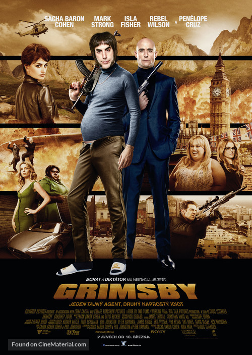 Grimsby - Czech Movie Poster