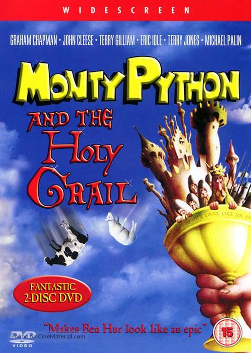 Monty Python and the Holy Grail - British Movie Cover