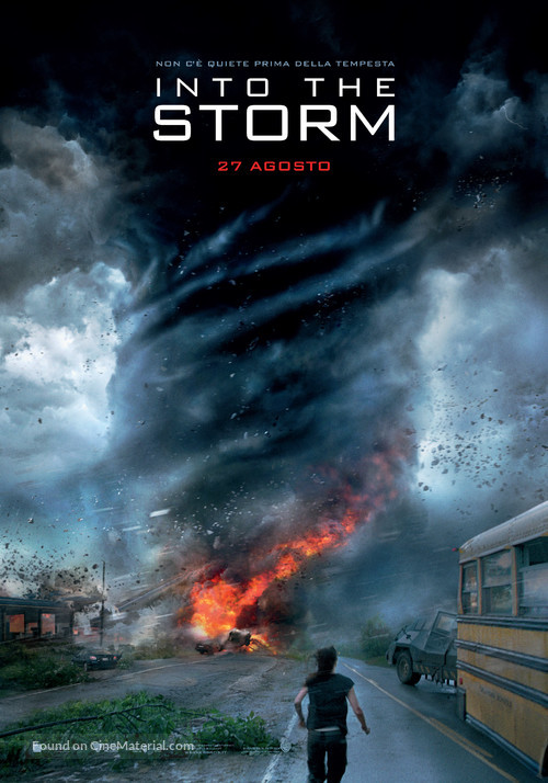 Into the Storm - Italian Movie Poster