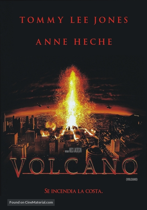 Volcano - Argentinian DVD movie cover