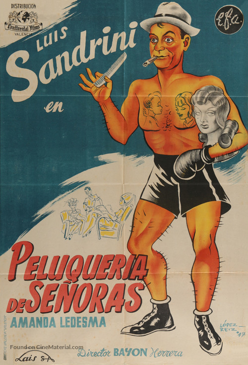 Peluquer&iacute;a de se&ntilde;oras - Spanish Movie Poster