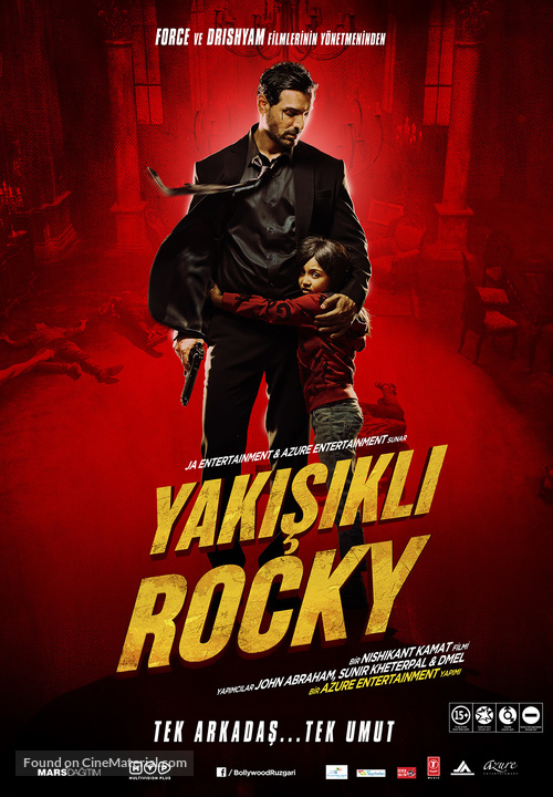Rocky Handsome - Turkish Movie Poster