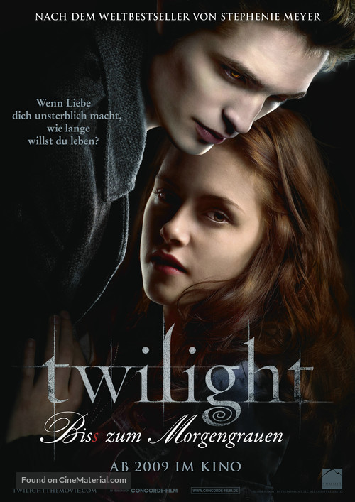 Twilight - German Movie Poster