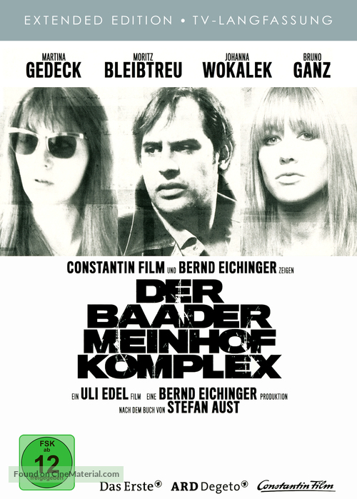 Der Baader Meinhof Komplex - German DVD movie cover