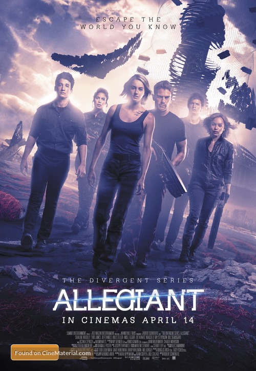 The Divergent Series: Allegiant - Australian Movie Poster